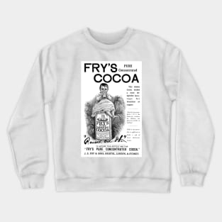 Fry's Cocoa - 1891 Vintage Advert Crewneck Sweatshirt